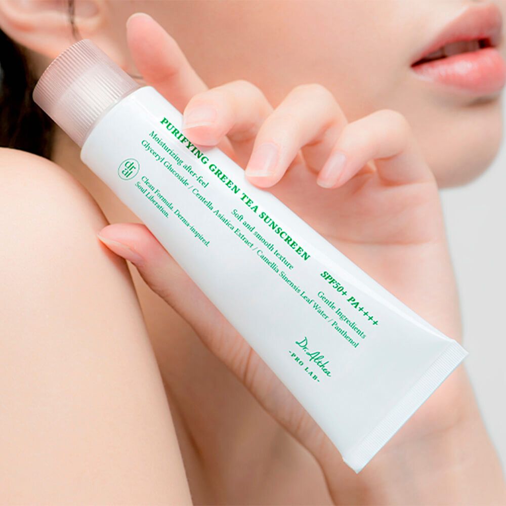 Солнцезащитный крем для проблемной кожи Dr.Althea Purifying Green Tea Sunscreen SPF 50+PA++++ 50 мл