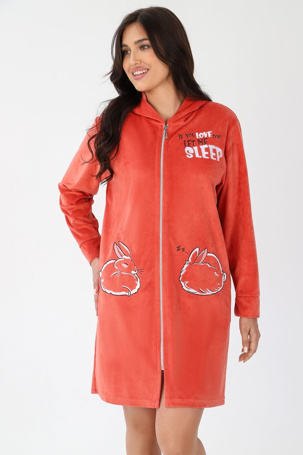 Халат Монисто Виотекс ТЕРРАКОТОВЫЙ