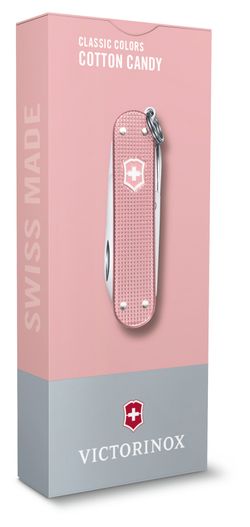 Нож-брелок Victorinox Classic SD Alox Colors Cotton Candy 58 мм (0.6221.252G) 2