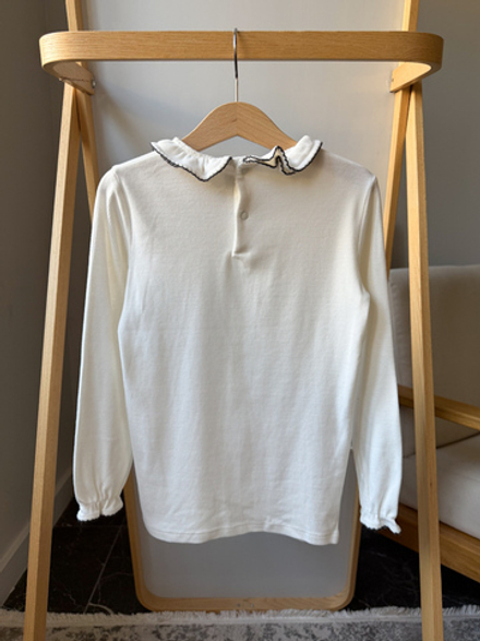 Хлопковый лонгслив Tarttine et Chocolat, 128