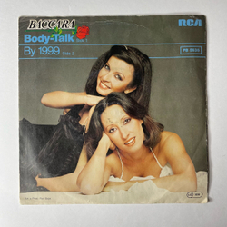 Винтажная виниловая пластинка 7 дюймов (маленькая пластинка) Baccara Body Talk (Германия 1979)