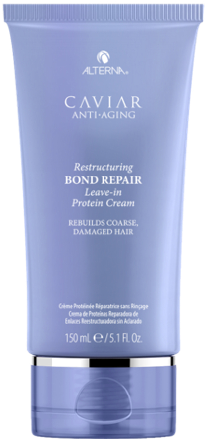 CAVIAR Anti-Aging Restructuring Bond Repair Leave-in Protein Cream/Несмываемый протеиновый крем-регенерация для восстановления поврежденных связей в волосах, 150 мл