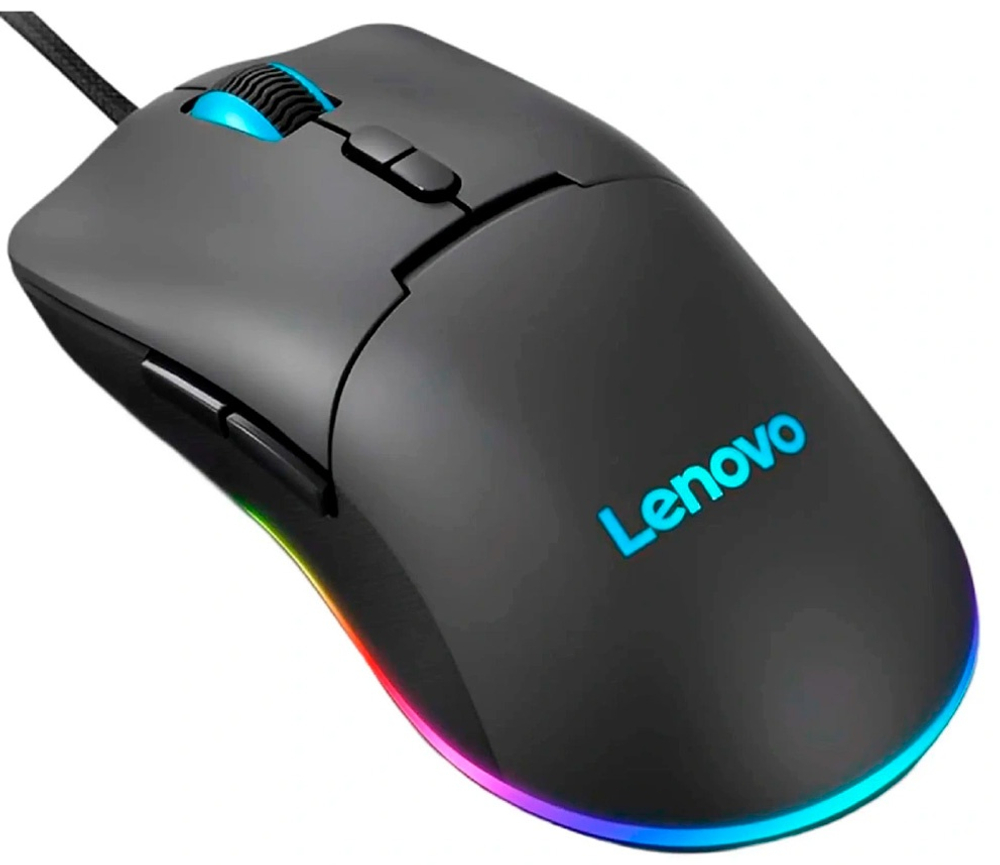 Мышь Lenovo M210 RGB черный