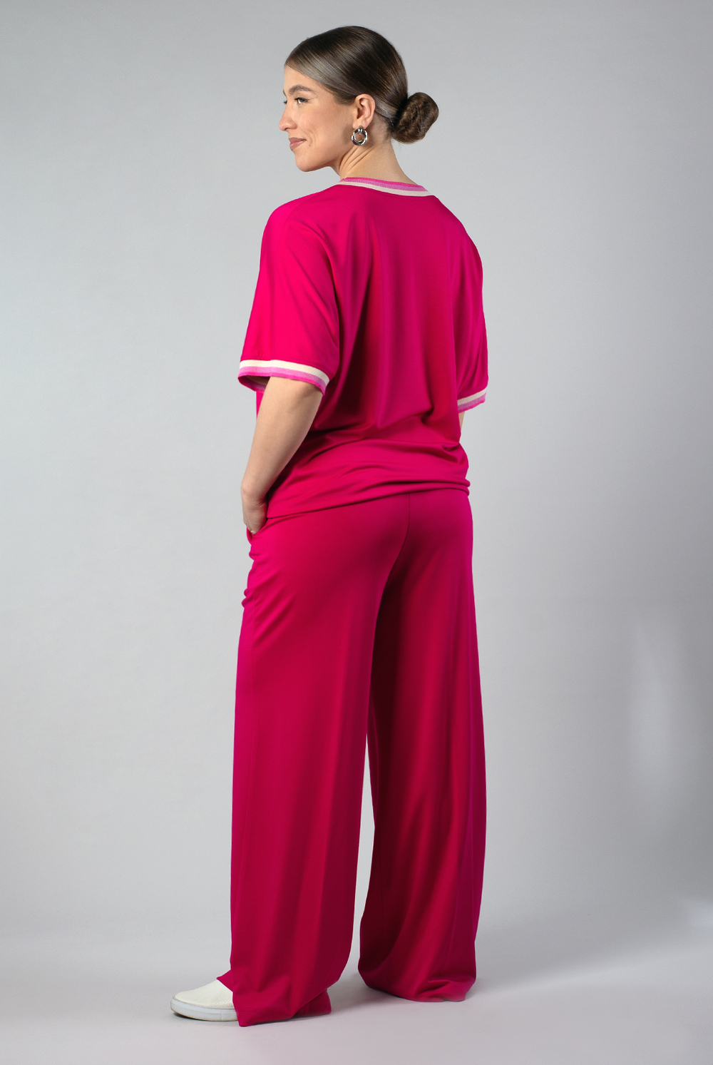 Брюки женские 4323ВПА, фуксия #29Ф024323ВПА