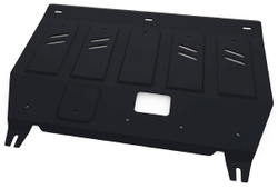 Защита картера и КПП АвтоБроня для Hyundai Avante V (V - 1.6) 2010-2015/Hyundai Elantra MD (V - 1.6; 1.8) 2010-2016, штампованная, сталь 1.8 мм, с крепежом, 111.02351.1