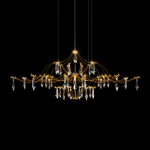 Подвесная светодиодная люстра Loft It Mira 10587/1000 Gold Asfour