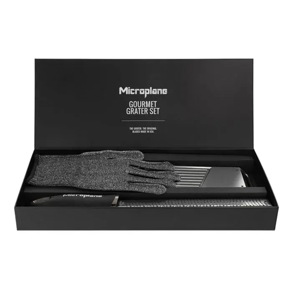 Microplane Набор для гурманов 2+1 терка + перчатка