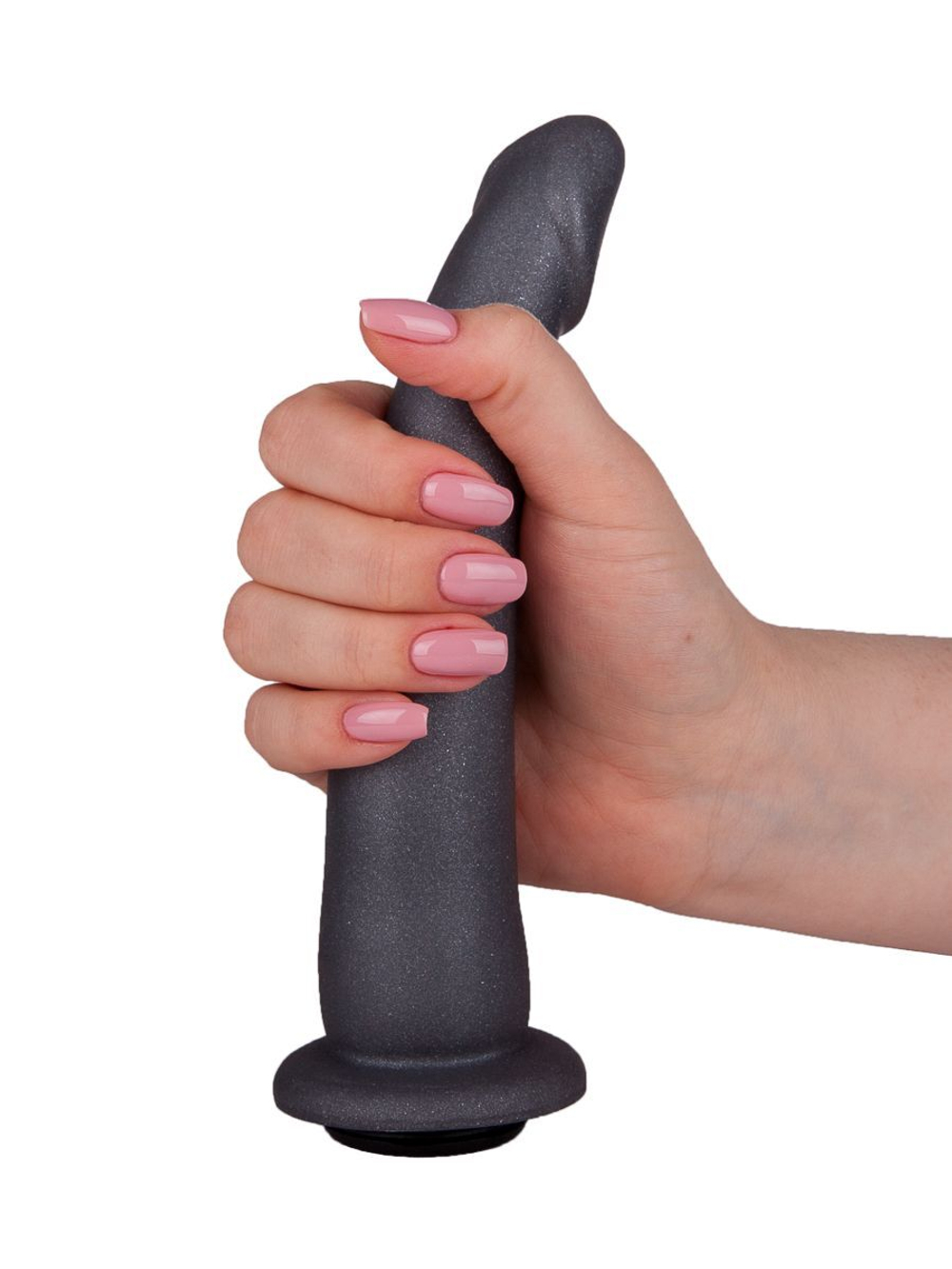 Чёрная насадка на пояс харнесс PLATINUM BENT 3 - 20 см. (Цвет: черный)