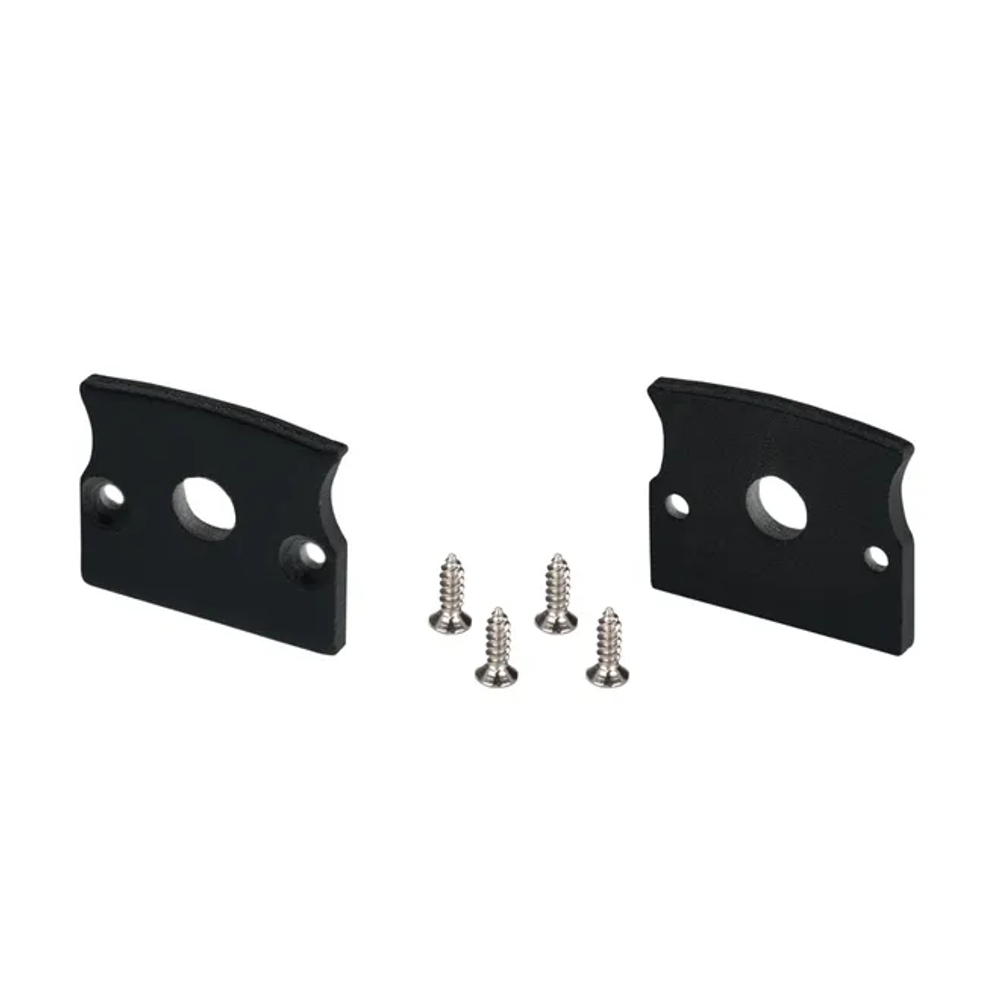 Заглушка СEIL-S14-SHADOW FLAT BLACK с отверстием (Arlight, Металл) 040781