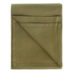 Скатерть из хлопка оливкового цвета из коллекции essential, 170х170 см