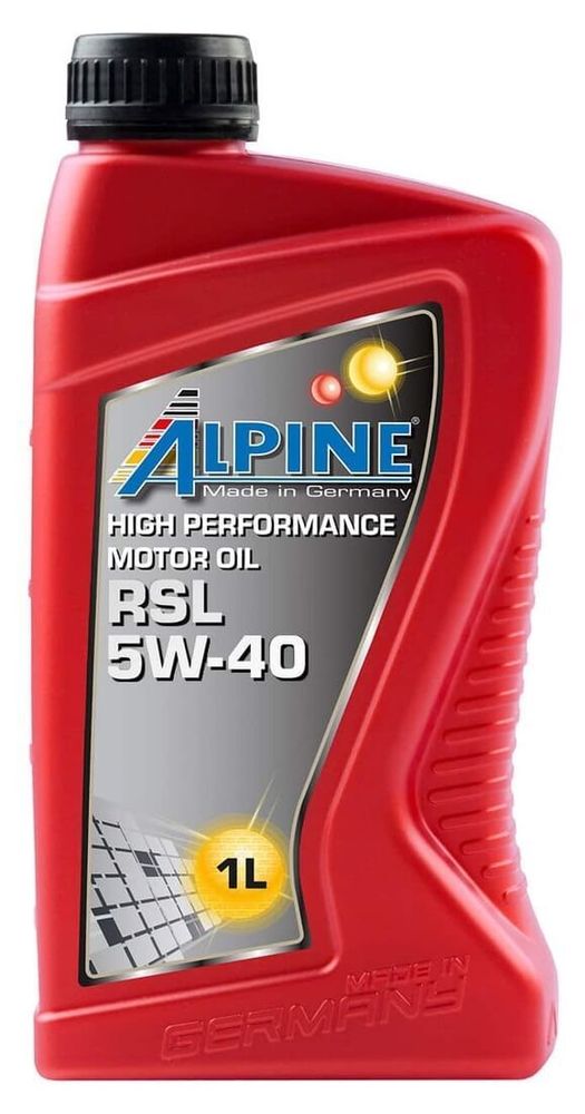 Моторное масло синтетическое ALPINE RSI 5W-40 1 л х20 шт