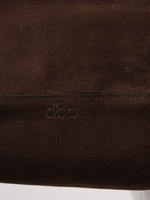 Замшевая сумка Mosaic DBR 31376 черный каштан