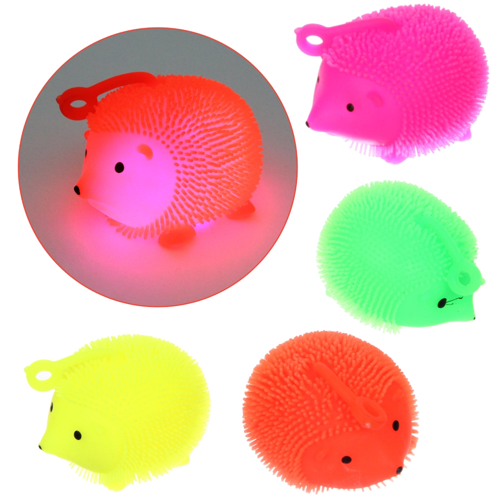 Игрушка «Ёжик», 8,5 см, с подсветкой, микс СТИКЕР НА ВЛОЖЕНИЕ