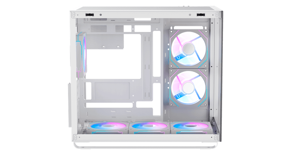 Корпус Ocypus Iota C70 WH ARGB ATX/mATX/mITX 2xUSB, Type-C, Белый, Iota-C70-WHD600XX-GL