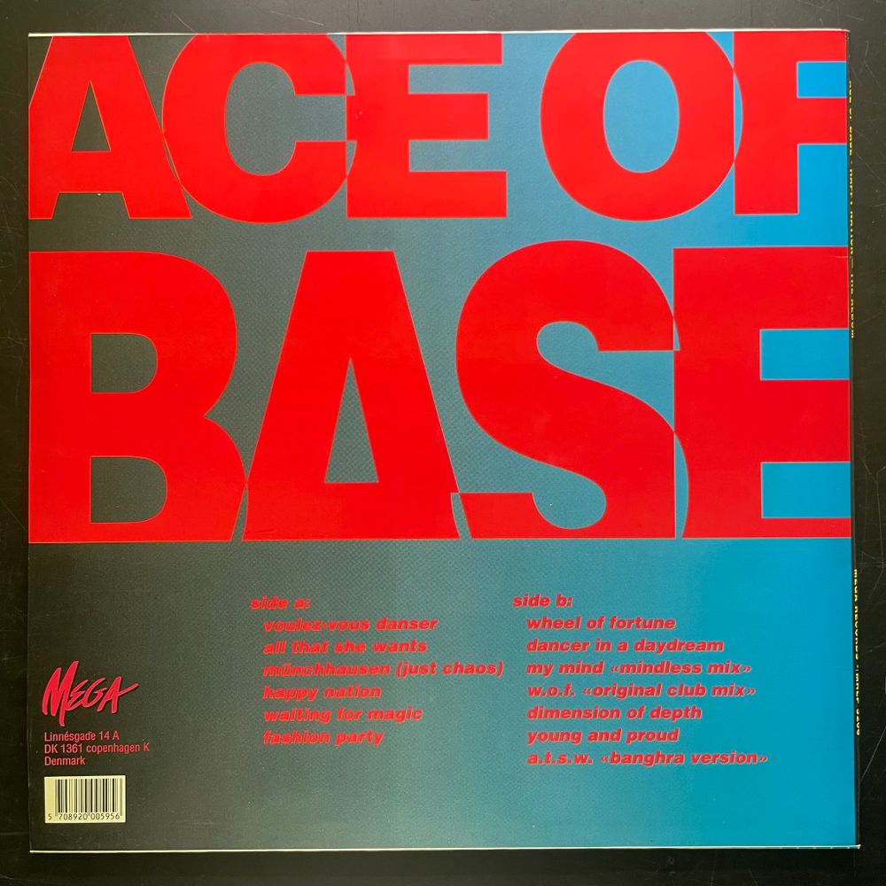 Ace Of Base - Happy Nation (Германия 1992г.)