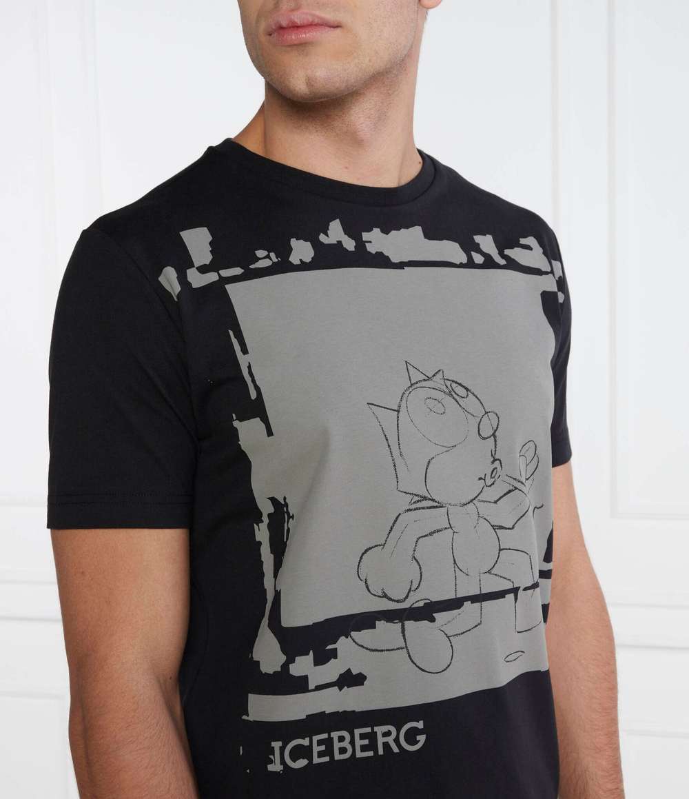Футболка Iceberg - черный(242 I1P F018 6327)