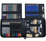 Набор художественный Kalour 83 пр. тканевый пенал