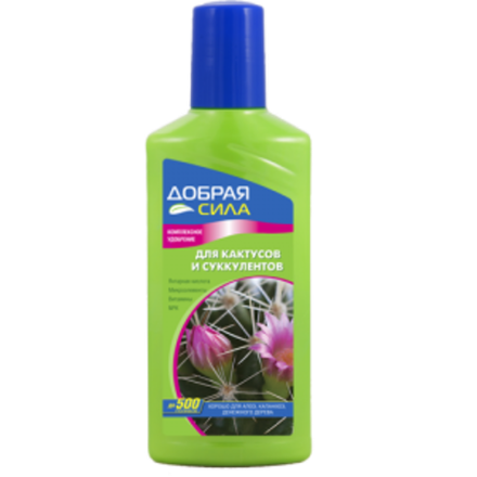 Комплексное удобрение "Добрая сила" д/кактусов "Русинхим"
