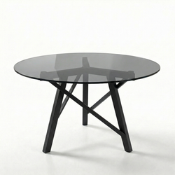 Дизайнерский стол EDGE GLASS