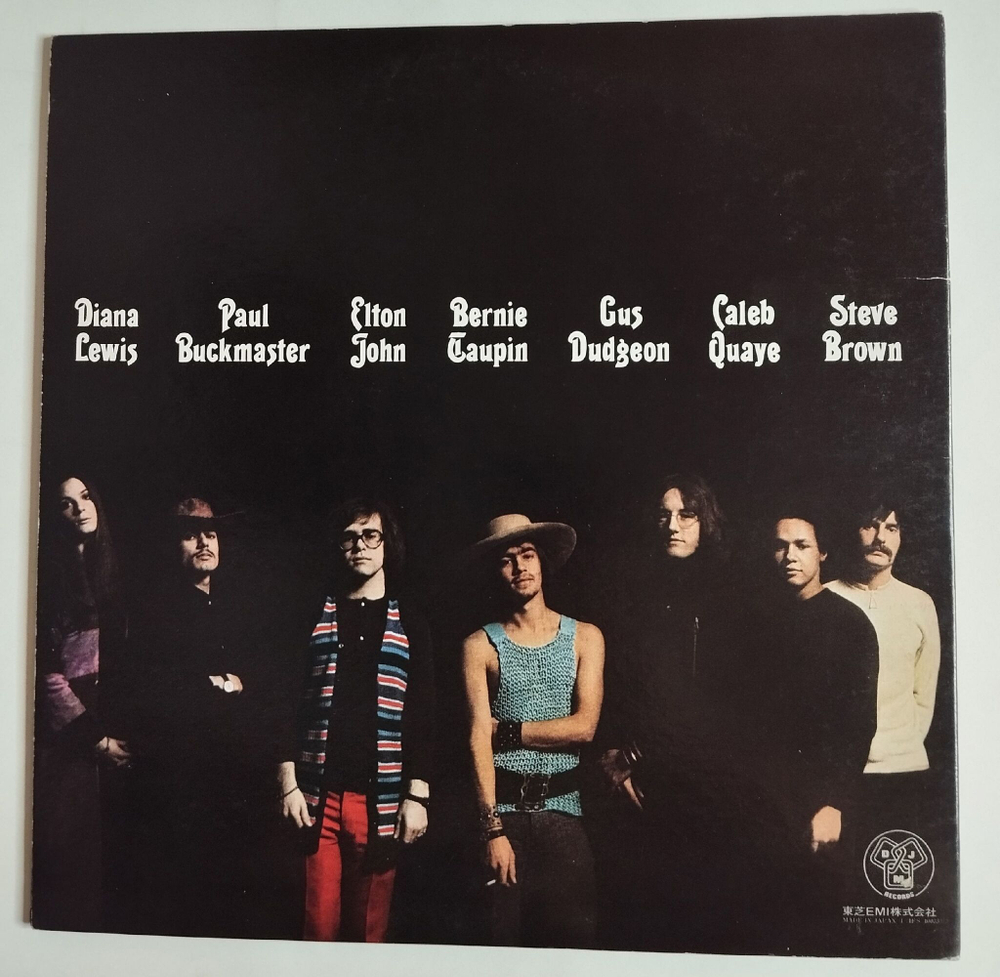 Винтажная виниловая пластинка LP Elton John (Japan 1978) NM