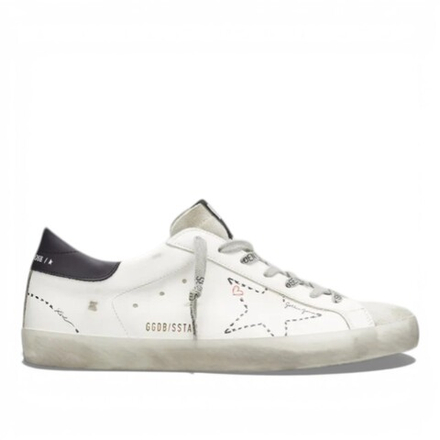 Кеды GOLDEN GOOSE Men's SuperStar Dotted Outline Print Low-Top Sneakers