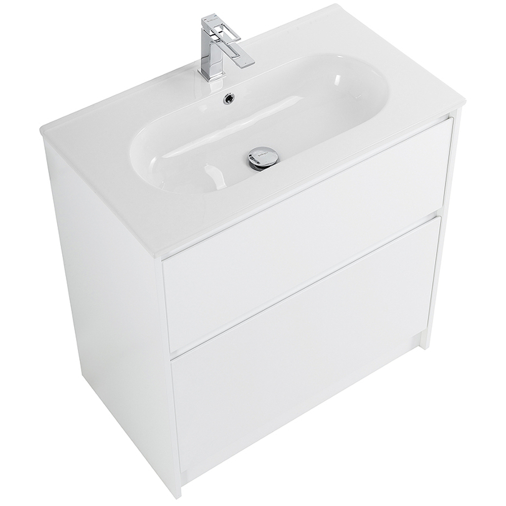 Тумба под раковину BelBagno Kraft 80 KRAFT-800-2C-PIA-BO Bianco Opaco