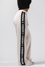 Брюки Straight Leg Sweatpants URBAN 490 Кремовые