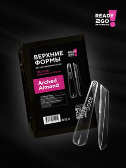 Ready2Go Верхние формы для наращивания ногтей Arched almond