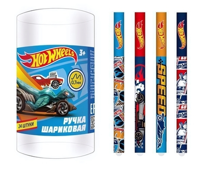 Ручка шариковая 0,7мм смняя "Хот Вилс-2" (Умка)