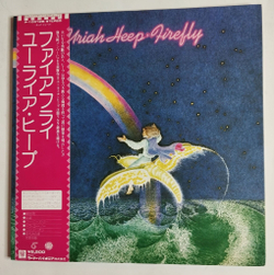 Винтажная виниловая пластинка LP Uriah Heep Firefly (Japan 1977) (Obi)