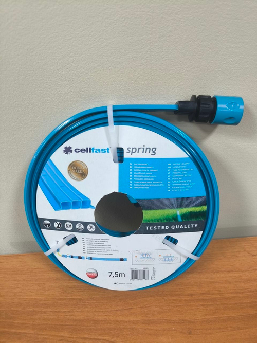 Перфорированный поливочный шланг 1/2'', 7,5 м Cellfast SPRING