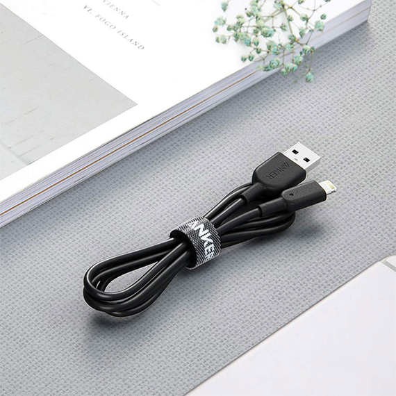 Кабель Anker PowerLine II USB - Lightning 1.8 м (А8433H12) черный