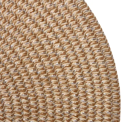 Салфетка на стол 38см «Офелия» плетеная, бежевая