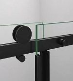 Душевой уголок Good Door GALAXY R-TD-100-C-B 100x100