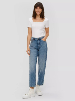 Джинсы Jeans Mom / Regular Fit / High Rise / Wide Leg