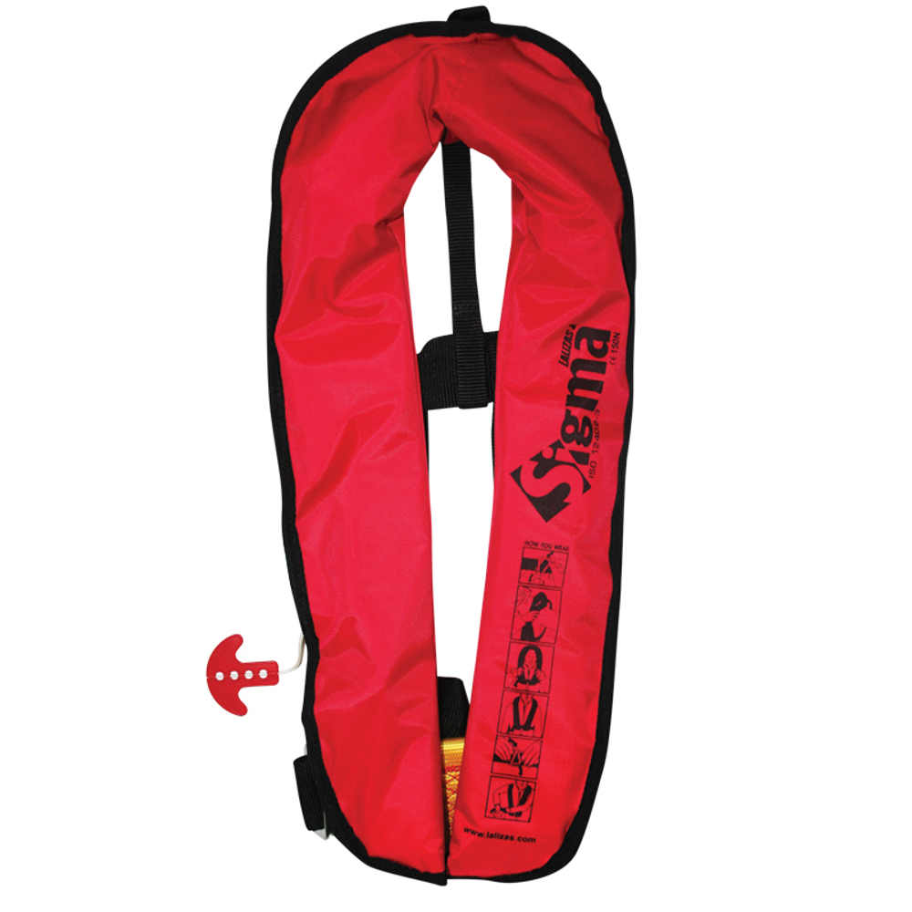 Спасжилет Lalizas Sigma надувной автоматический, тип 170N