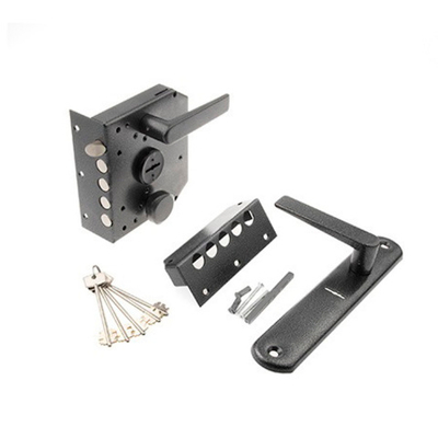 Замок Герион накладной ЭТАЛОН-НРЗ (левый) ЗЩ ЗД для наружн.д