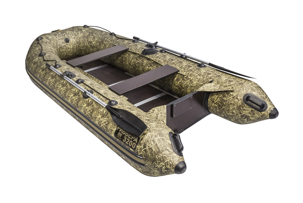 Ривьера 3200 СК камуфляж + PARSUN T 5.0 BMS (комплект лодка + мотор)