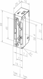 Электромеханическая защелка effeff 118E.14