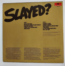 Винтажная виниловая пластинка LP Slade Slayed (Germany 1972)