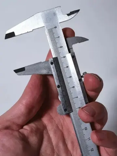 Штангенциркуль металлический с глубиномером, 150 мм