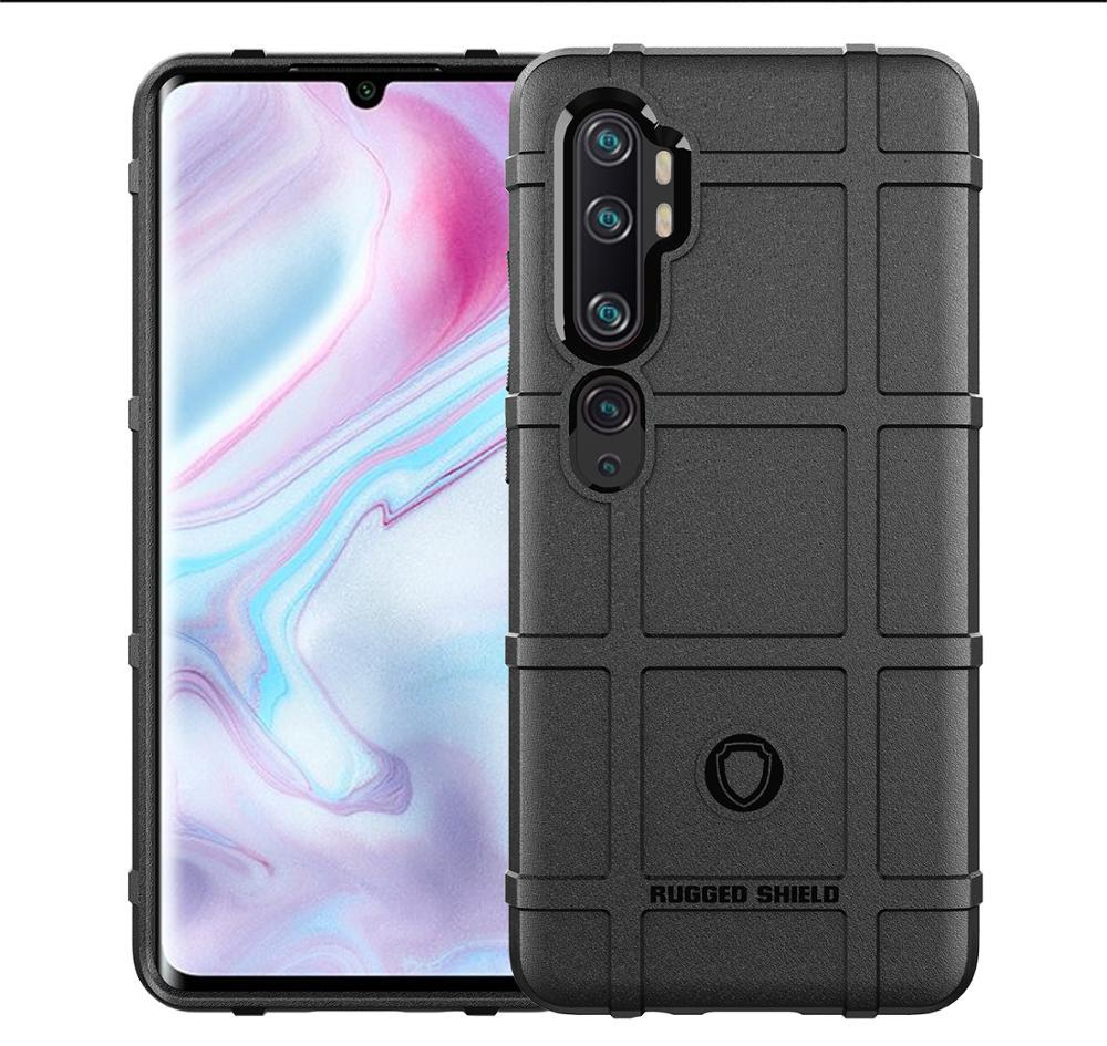 Чехол для Xiaomi Mi Note 10 и Mi Note 10 Pro цвет Black (черный), серия Armor от Caseport