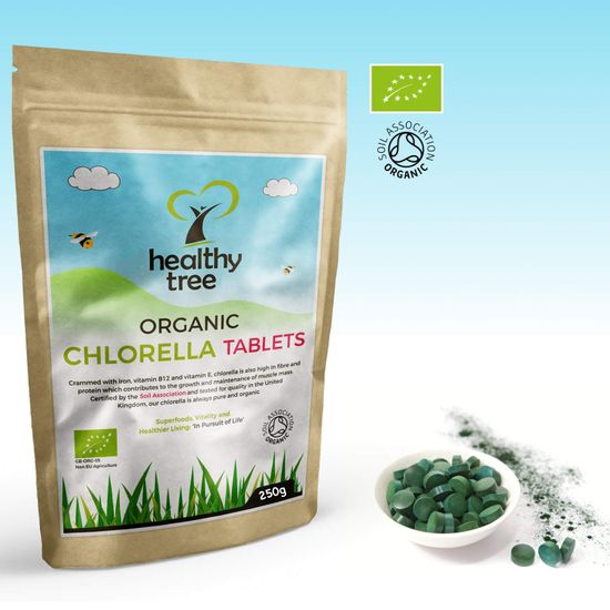 Хлорелла Органик (таблетки) 250 грамм (500 таблеток)