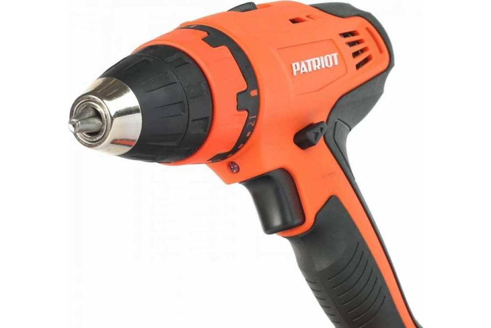 Аккумуляторная дрель-шуруповерт PATRIOT BR 180UES 180301540, 1400 об/мин, 3.4 кг