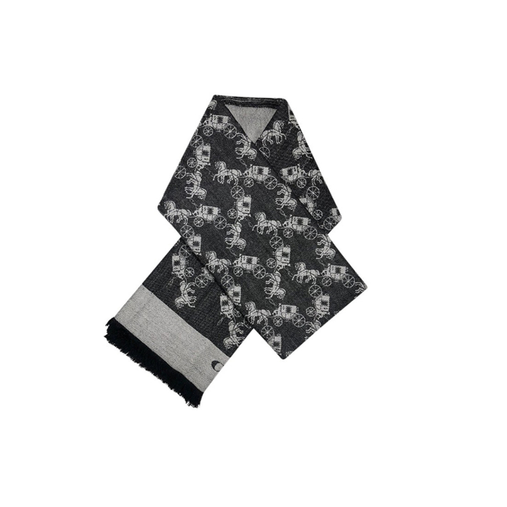 Шарф Coach, F76395/F26587-BLK