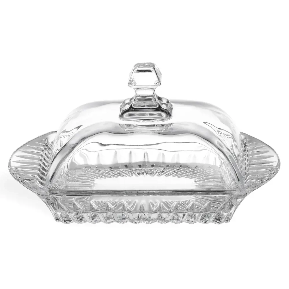 МАСЛЕНКА "MUZA CRYSTAL" 17,5*10,5 СМ. ВЫСОТА=9 СМ