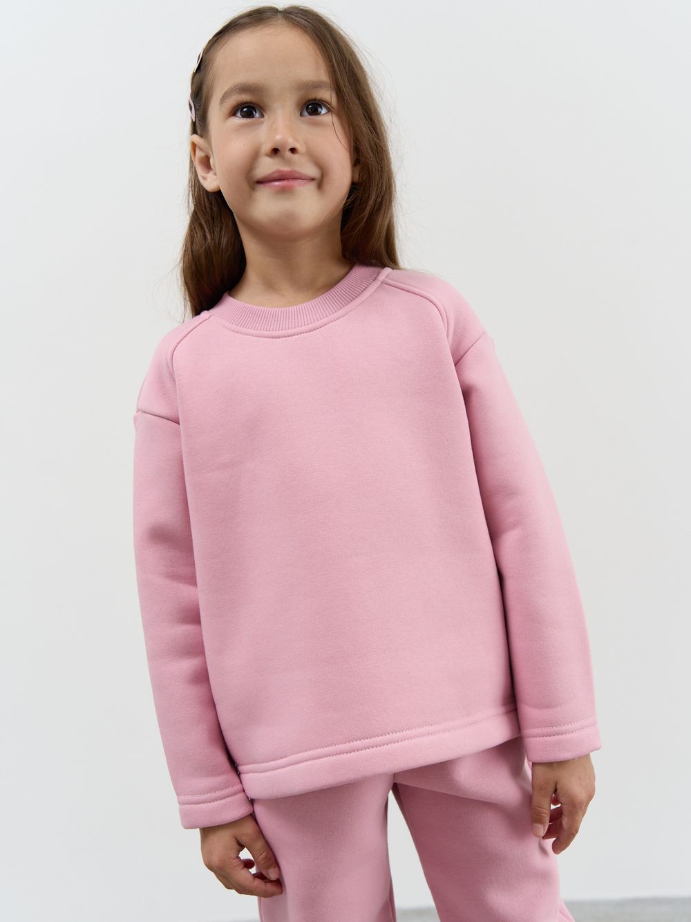 Свитшот "Пудра" утепленный