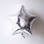 F Шар звезда (18'' / 46 см) Серебро (БГ-15)