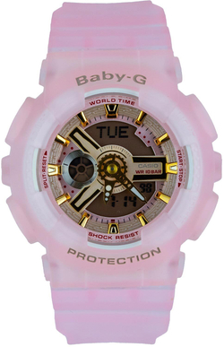 Японские наручные часы Casio Baby-G BA-110SC-4AER с хронографом