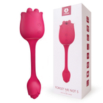 Розовый вибромассажер Forget Me Not 5 - 20,6 см. (Цвет: розовый)